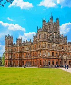 Highclere Castle paint by number