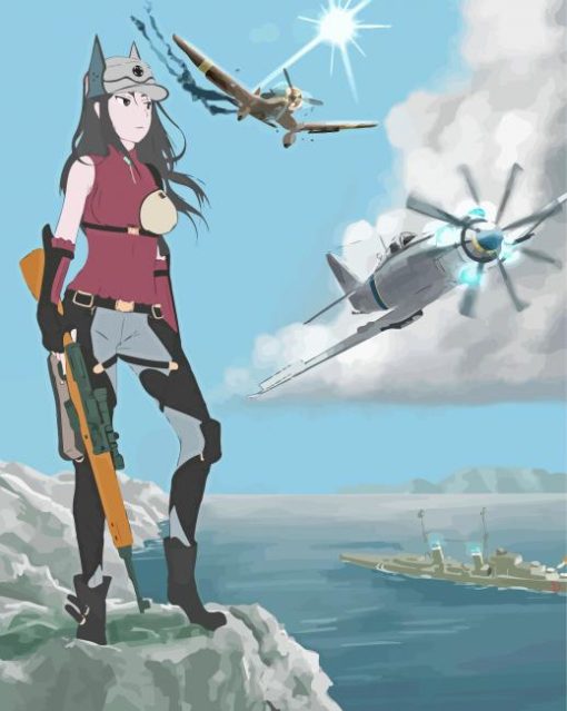 Kai Schulen Valkyria Chronicles Paint by number