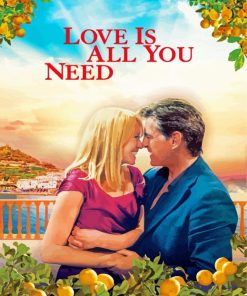 Love Is All You Need Poster Paint by number