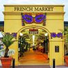 The French Market paint by number