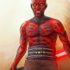 Darth Maul Star Wars Paint By Numbers