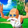 Master Roshi Paint By Numbers