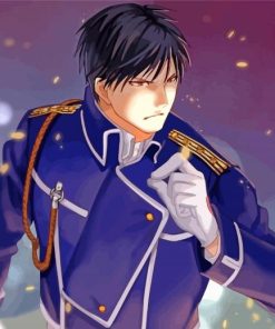 Roy Mustang Colonel Paint By Numbers