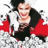 Cruella De Vil paint by numbers