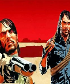 Red Dead Redemption Paint By Numbers