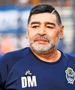 Diego Maradona Paint By Numbers