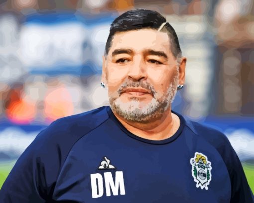 Diego Maradona Paint By Numbers