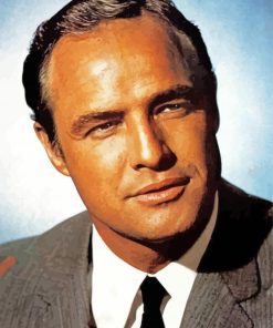 Actor Marlon Brando Paint By Numbers