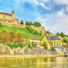 Aschaffenburg Castle Germany Paint By Numbers