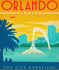 Orlando Florida Paint By Number