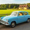 Anglia Car In The Countryside Paint By Numbers