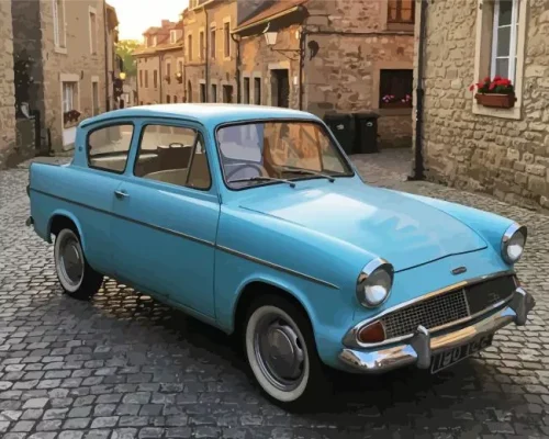 Anglia Car Paint By Numbers