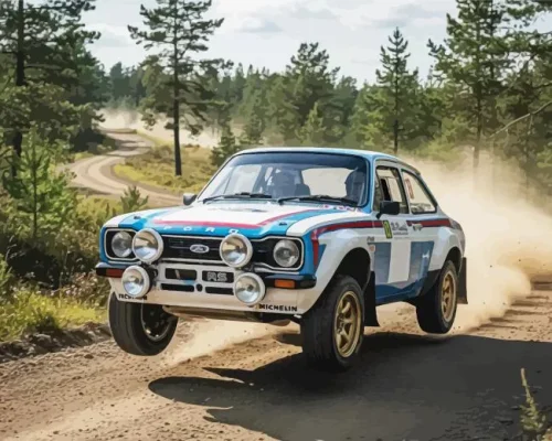 Cool M2 Ford Escort Paint By Numbers 