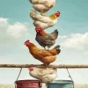 Chicken Birds Paint By Numbers