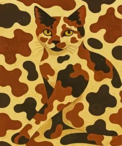 Cool Cat Paint By Numbers